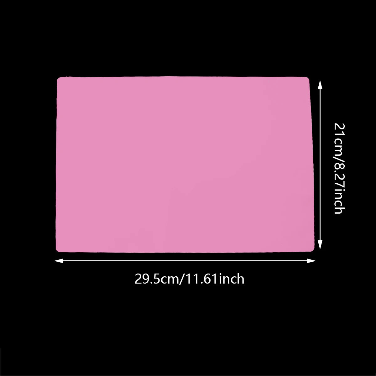 1PC Silicone Table Mat Pink Blue Resin Molds Waterproof Placemat Table Mat for DIY Jewelry Making Supplies Countertop Protector