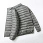 Men's All-Season Ultra Lightweight Packable Down Jacket Water and Wind-Resistant Breathable Coat Big Size Men Hoodies Jackets