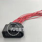 1 Set 14 Hole 6X0973817 6X0973717 Auto 09G Gearbox Wiring Socket AC Assembly 6X0 973 817 6X0 973 717 Waterproof Plug For VW Audi