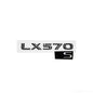For Lexus LX570 S Accessories 2008-2019 Car Rear Trunk Special Emblem Badge Sticker Letter Rear Emblem