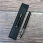 Office and study writing pen 0.5mm Black Knight fountain pen F Tip All metal copper pen holder