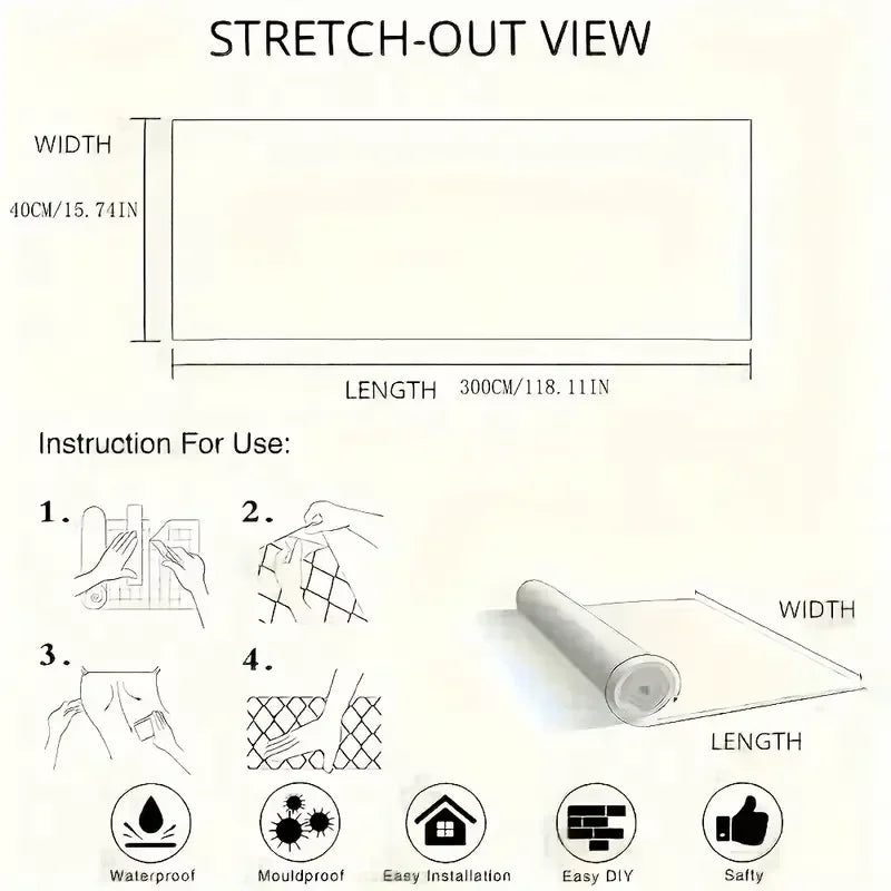 3M Self-Adhesive Grid Panel Wall Sticker SXP Peel and Stick 3D Wallpaper Thickened Easy DIY for Ceiling Living Room Wall Decor