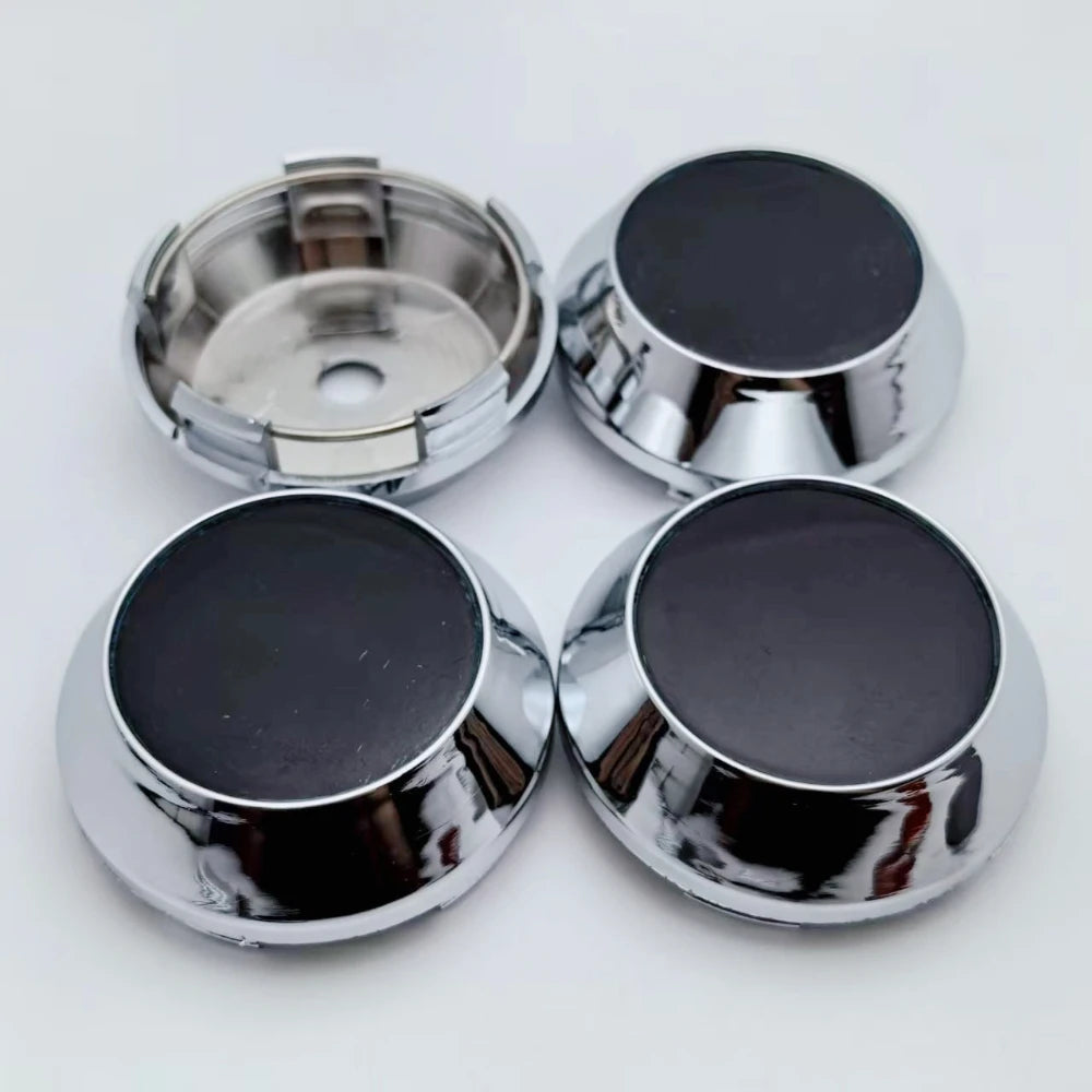 4pcs 60mm 64mm 65mm 68mm 69mm No Logo Emblem Car Wheel Center Caps Wheels Hub High Cap Rim Hubcaps Dust Cover Car Accessories
