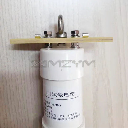 200w balun shortwave communication antenna impedance transformation radio 1:1 1:2 1:4 1:9 1:16 Short wave antenna
