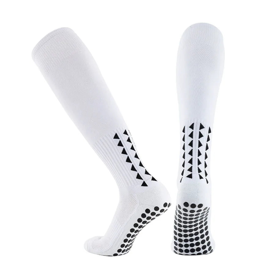 1/pcs Knee High Long Men Women Non Slip Grip Socks Football Basketball Baseball Rugby Soccer Cycling Running Tennis Towel Bottom