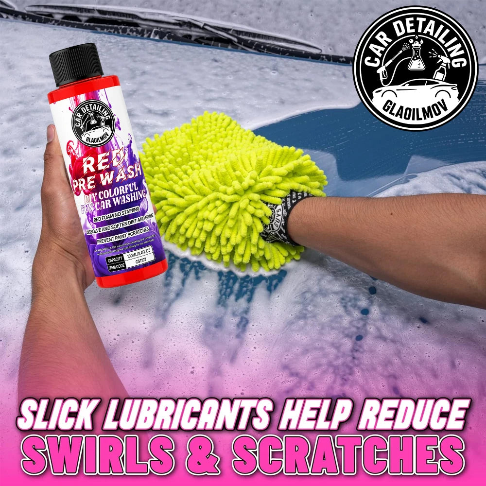 Colored Car Pre Wash Solution Magic High Concentration Foam Car Wash Shampoo Auto Detailing Accessory Super Cleaner