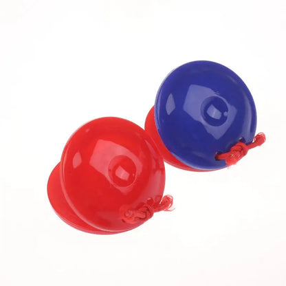 3/5/15/25Pcs Plastic Music Castanets Orff Instruments Festival Party Entertainment Prop Percussion Instrument Rhythm Cultivation