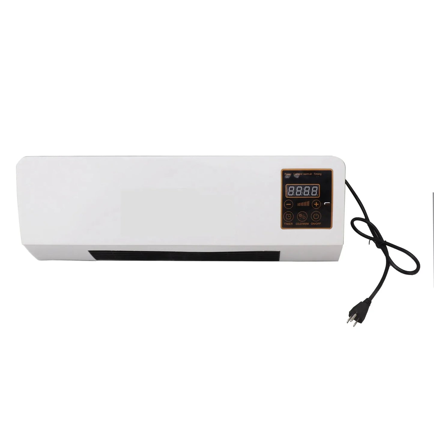 Wall Mounted Heating Machine Dual Use Highly Efficient Wide Angles Mobile Small  Heater US Plug 110V