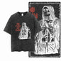 YG BODY BUILDING Printed Cotton Acid Washed Graphic Unisex T Shirt Cool CROSSFIT Streetwear Men Tshirts Big Size Tee for Men