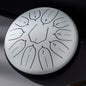 Hluru Glucophone Steel Tongue Drum 6 Inch 11 Notes D Tone Ethereal Drum Music Drum Yoga Meditation Percussion Instrument