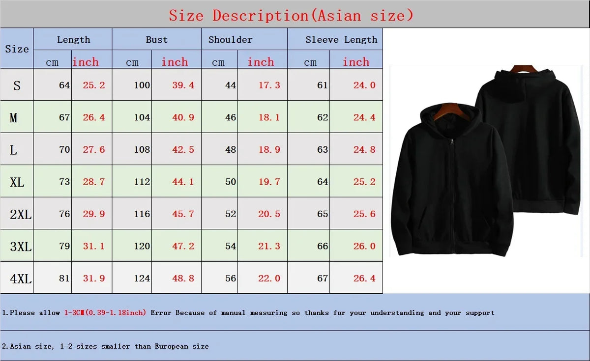Eddie Munson The Demogorgon Zipper Hoodie Men Women Cannibal Flower Monster Print Cardigan Hooded Sweatshirt Harajuku Streetwear
