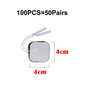 5x5cm 4x4cm Muscle Stimulator Electrode Pads Non-woven Fabric Self Adhesive Replacement Pads for Tens Digital massage Machine