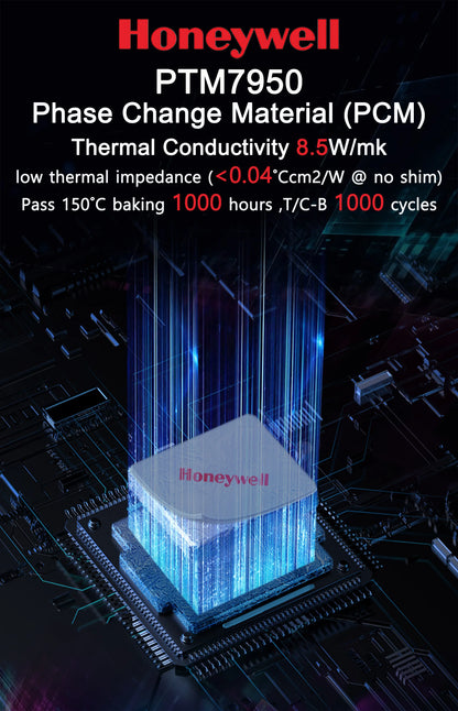 Honeywell PTM7950 Phase Change Pad 8.5W/mk Thermal Grease Material CPU/GPU Cooling Thermal Conductive Paste Silicone Grease Pad