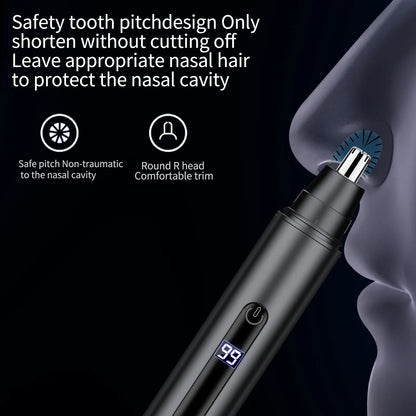 Nose Hair Trimmer USB Rechargeable Trimmer For Nose Electric Shaver Trim Nose Hair For Women And Men