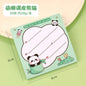200sheets Panda Memo Pads Cute Animal Note Pads No Adhesive for Students Aesthetic Office School Supplies Bulk Notebook Labels