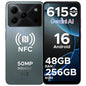 DOOGEE Note56 Plus VIP Edition Smartphone 48GB 256GB 6150mAh Large Battery 6.56'' 90Hz Display 50MP Camera NFC Android 16 Mobile Phones