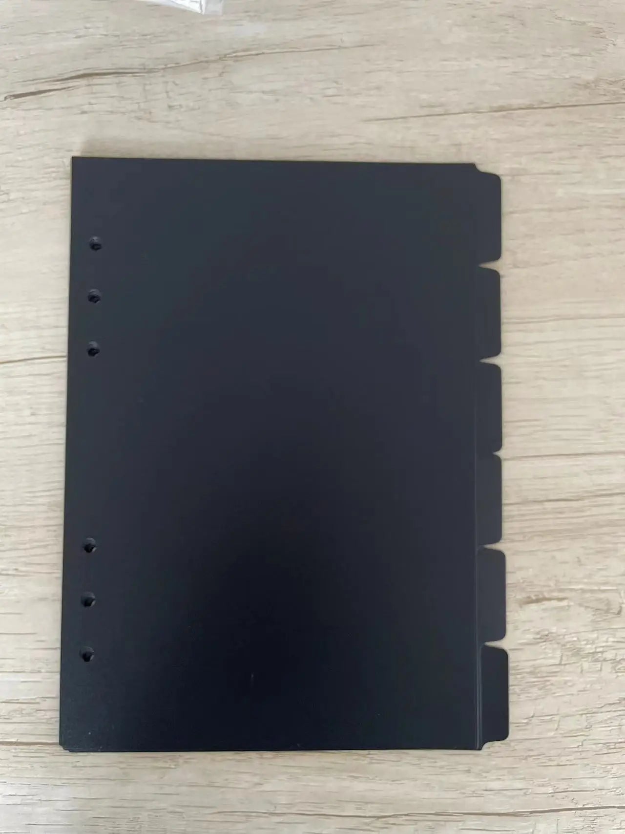 A5 A6 A7 Pink Black  Index Divider Cute 6 Holes For Binder Planner Notebook Stationery Notebook Paper Divider Accessories