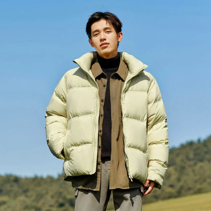 Semir Down Jacket Men Women 2026 Winter New Light Short Coat Three-Proof Thermal Puffer Coat Couple Top Trendy Down Jacket