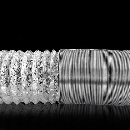 80-200mm Ventilator Pipe Aluminum Air Ventilation Hose for Bathroom Kitchen System Vent Exhaust Duct Tube Accessories