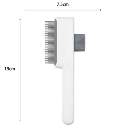 Self-Cleaning One-Button Dog Comb Pet Hair Remover Cat Brush Massage Grooming Combs for Dogs And Pets