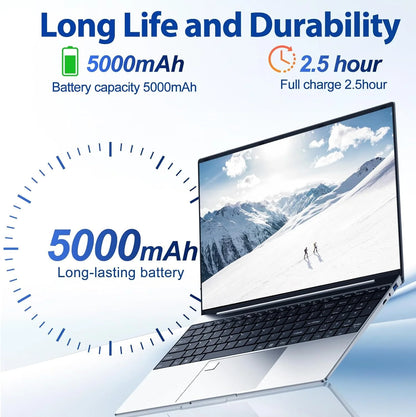 LENO NEW 15.6" Laptop Windows 11 Intel Core i7 8650U 32GB 2TB 1920*1080 HD Gaming Computer PC Gamer office Ultra Slim Notebook