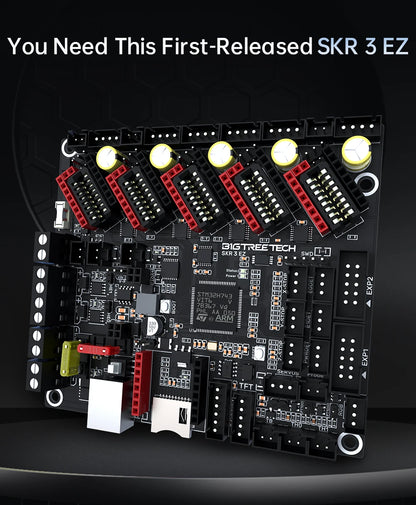BIGTREETECH BTT SKR 3 EZ 32Bit Motherboard EZ5160 Pro TMC2208 Upgrade SKR2 Control Board For Raspberry Pi Ender3 Ender5 Printer