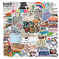 10/50/100pcs Mix Kawaii Smut Bookish Dark Romance Reading Book Stickers Aesthetic DIY Scrapbooking Notebook Laptop Phone Sticker