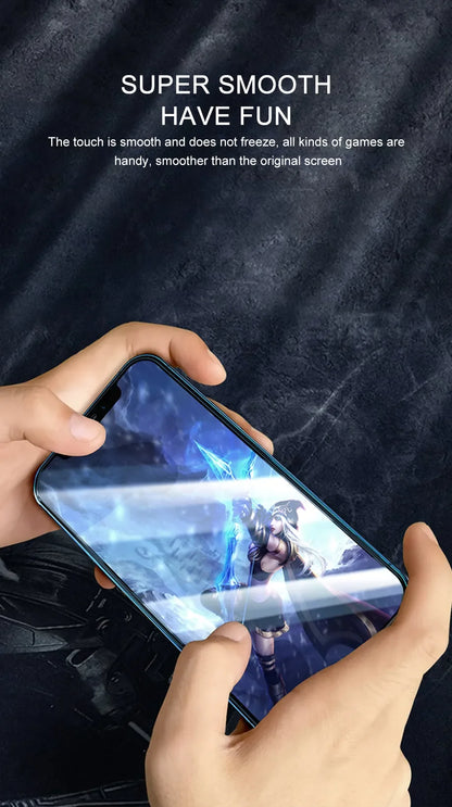 3PCS 30D Tempered Glass Screen Protector for IPhone 17 Air 13 14 11 15 16 Pro Max Plus 12 Mini XS XR X Film Protective Cover