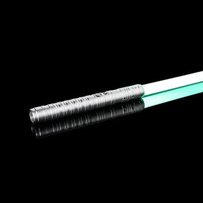 RGB Metal Lightsaber Dueling Smooth Swing Sword Sabre De Luz 16 Color Changing 16 Sounds FOC Rave Flashing Toy