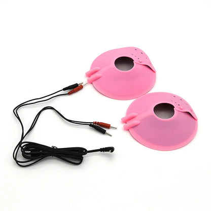 Electric Shocker Anal Butt Plug,E stim Electrosex Penis Ring ,Nipple Electrostimulation Cockring Chastity Cage E-stim Bdsm Toys