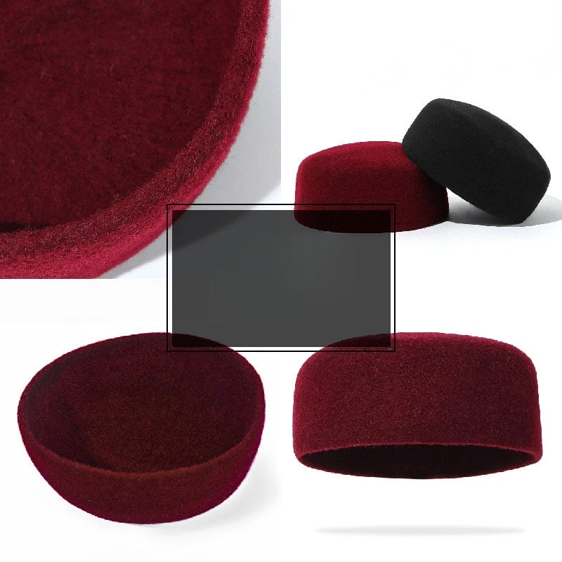 Muslim Hat Man Islam Kufi Tax Products Saudi Arabic Prayer Accessories Wool Hat Turban Kippa Topi 03293