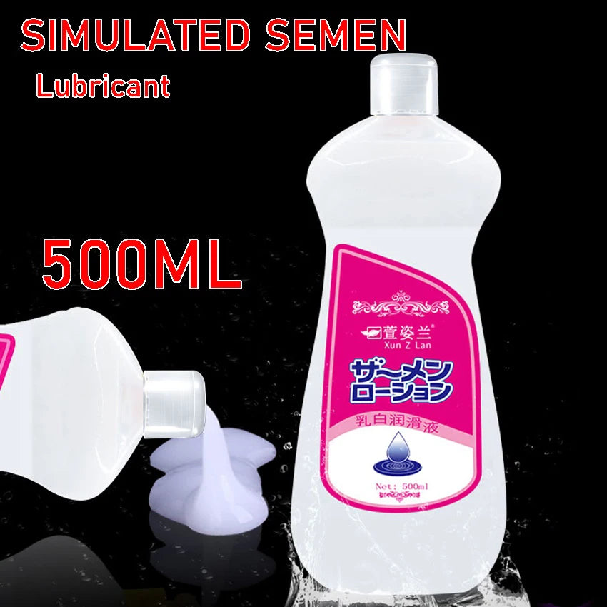 Anal Lubricant Water-based Lubrication Semen Lube For Sex Session 200ML Love Gel for Women Men Lubricants Grease Sex Toy Oil 18