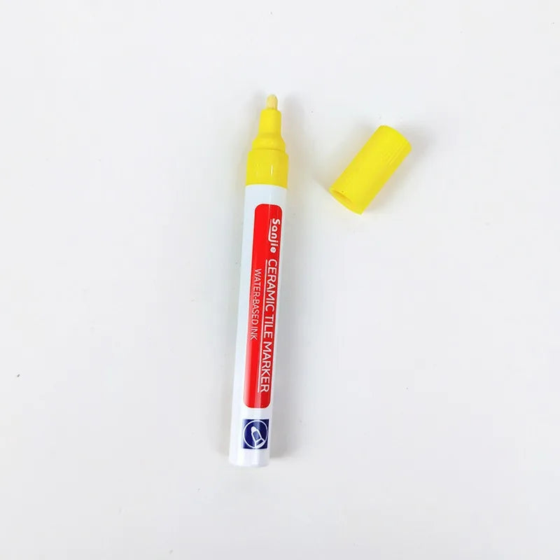 Waterproof Tile Marker Grout Pen Wall Seam for Floor Bathroom Kitchen Toilet Wall Seam Repair Black White Gold Silver Beige