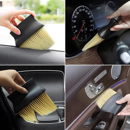 Auto Interior Dust Brush Car Cleaning Brushes Soft Bristles Detailing Brush Dusting Tool for Car Dashboard Air Conditioner Vents