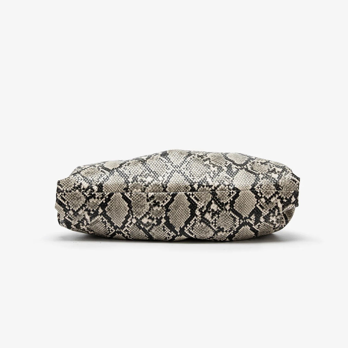 Ruched Serpentine Dumpling Bags for Women Pouch Handbag Cloud Clutch Snake Pattern Shoulder Crossbody Bag Luxury Designer Bag