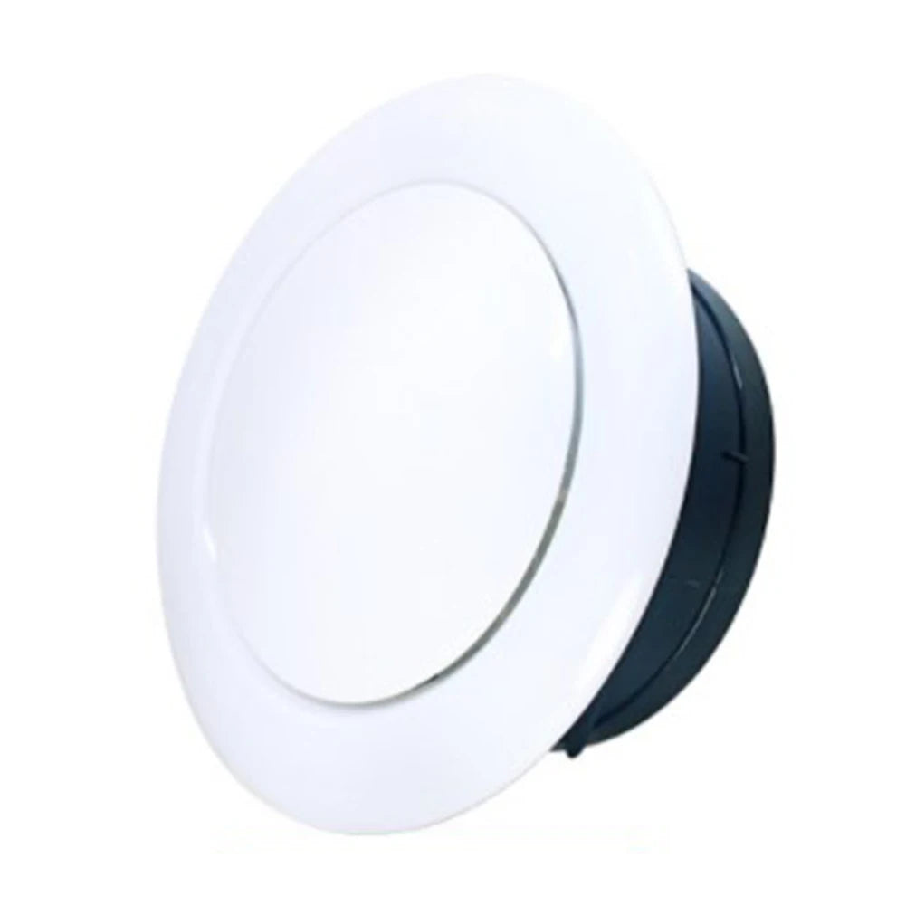 1pcs 75/100mm Air Vent Extract Valve Grille Round Diffuser Ducting Ventilation Cover  Adjustable ABS Air Volume Tool