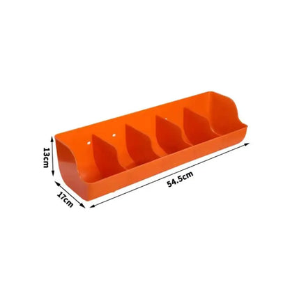 5 Slots Piglet Fodder Slot Farm Animal Supplies Livestock Fodder Dish Feeding Bowl For Cattle Pigeon Dog Goat Piglet Feeder