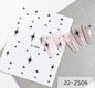 3d Nail Art Stickers Red Black White Love Hearts Stars Clouds French Full Tips Adhesive Nail Decals Slider For Manicure