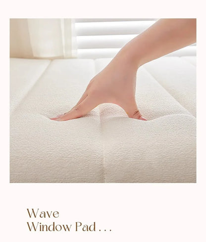 Customized Teddy Sponge Windowsill Cushion 4.5/6.5/9.5 Cm High-Density Sponge Cushion Waterproof Non-Slip Cushion Sofa Cushions