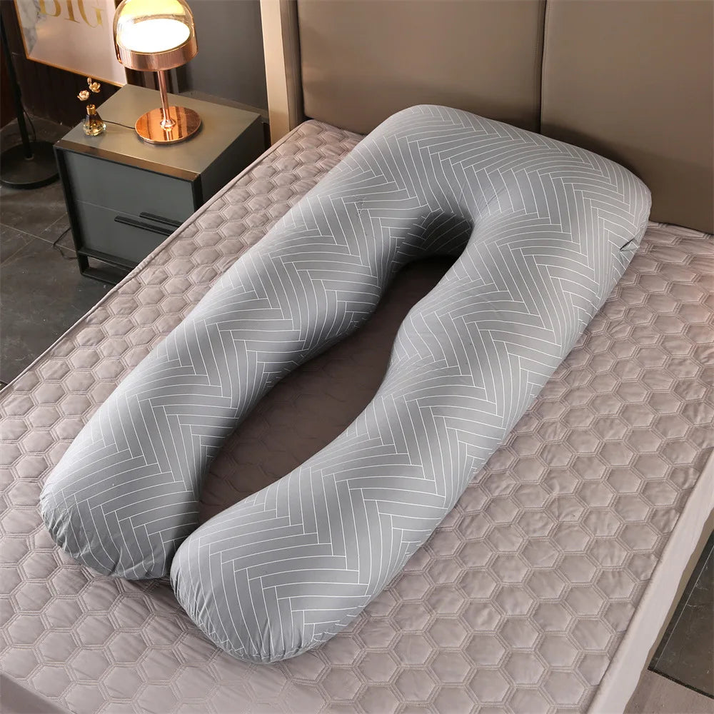 Pregnancy Pillow 130*70cm Sleeping Waist Pillow for Pregnant Women Nursing Pillow Breastfeeding Cushion for Women