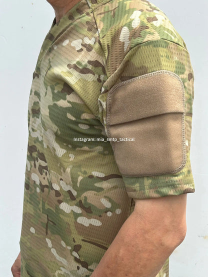 SMTP002 VS Short Sleeves Shirt Breathable Summer Combat Nylon Shirt Short Sleeves MC VS Tactical Shirt