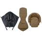MomTan Stroller Accessories Replacement Set Extended Canopy & Seat Cushion & Seat Base For Babyzen YOYO Series & Stokke YOYO3
