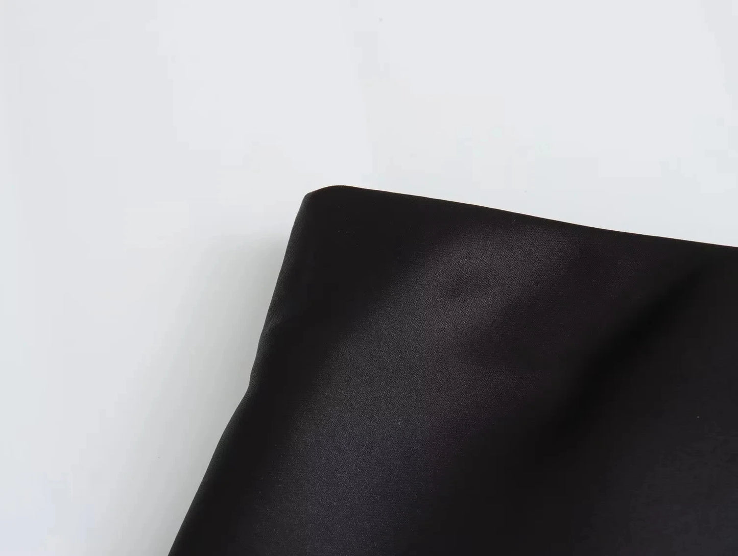 KONDALA Vintage Satin Solid Long Skirts Women High Waist Elastic Silky Skirts Fashion 2025 Spring Elegant Straight Skirts