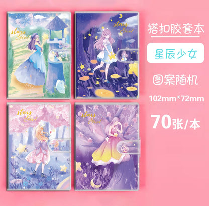 Kawaii Mini Portable Notebook Small Notepad For Daily Notes School Office Stationery Convenient To Carry Cute