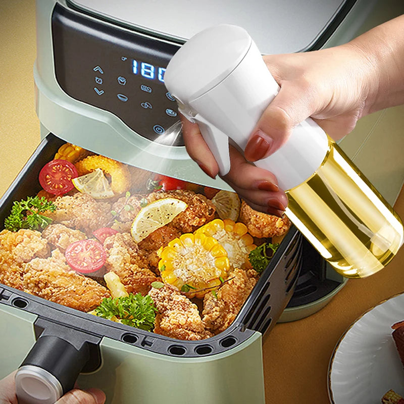 200\300\500ml Kitchen Oil Spray Bottle Olive Acid Sprayer for Cooking BBQ Baking Oil Dispenser Nebulizer Accessories Gadget