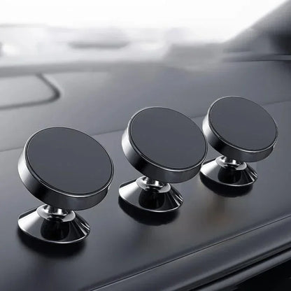 Metal Magnetic Car Phone Holder Magnet Mount Mobile Cell Phone Stand 360° Rotation Universal Cars Holder