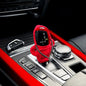 Car Hoodie Handle Shark Cute Hoodie Car Gear Shift Knob Cover Short Plush Manual Handle Gear Auto Interior Accessories