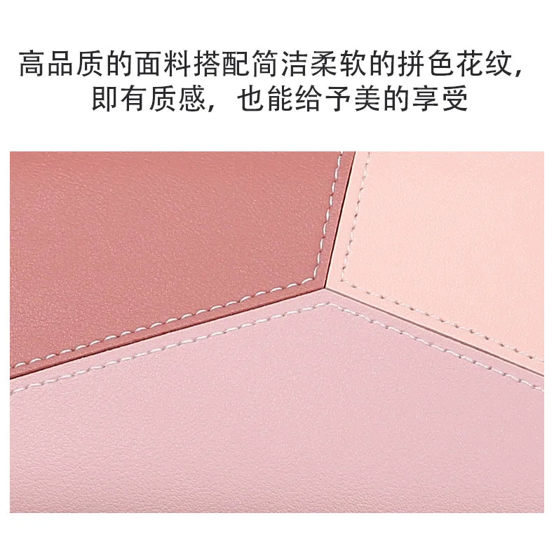 Fashion Zipper Wallets Womens Long Purses Handbags Coin Purse Cards Holder PU Leather Billfold Wallet
