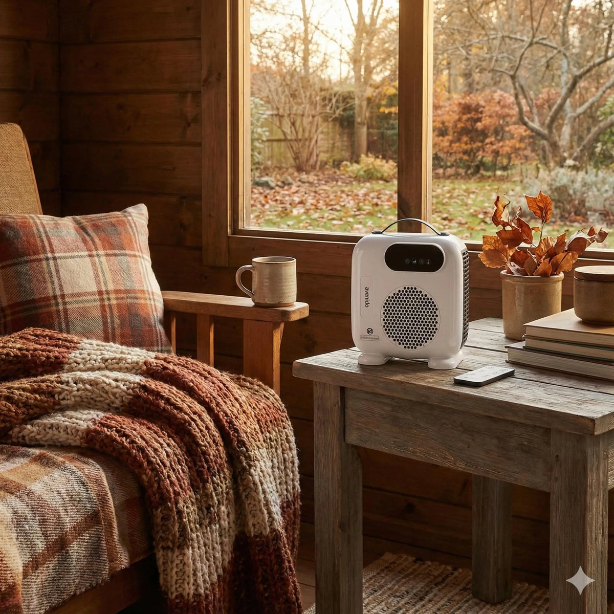 2000W fan with remote control heater electric timer LED panel fan function cold blast temperature range 15-40 °C