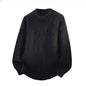 Warm Knitted Pullover 2025 New Winter Men's O-neck Casual Sweater High-quality Men's Pullover Clothing Size 4XL